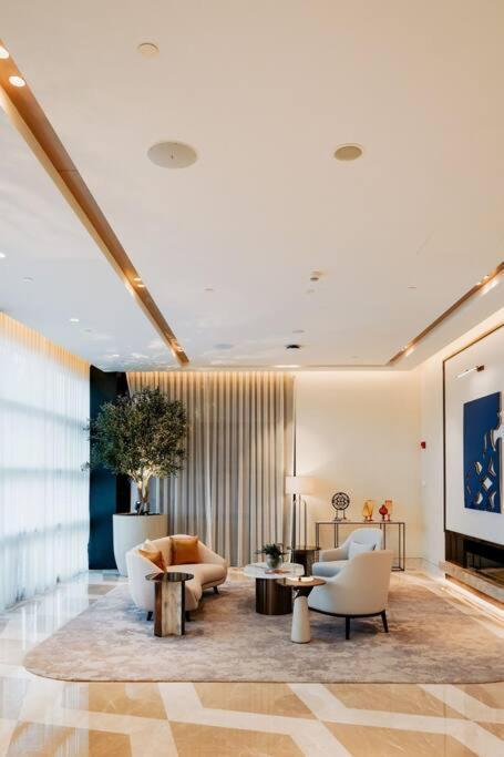 Serviced Luxurious 3+1 In Address Emaar Square Istambul Exterior foto