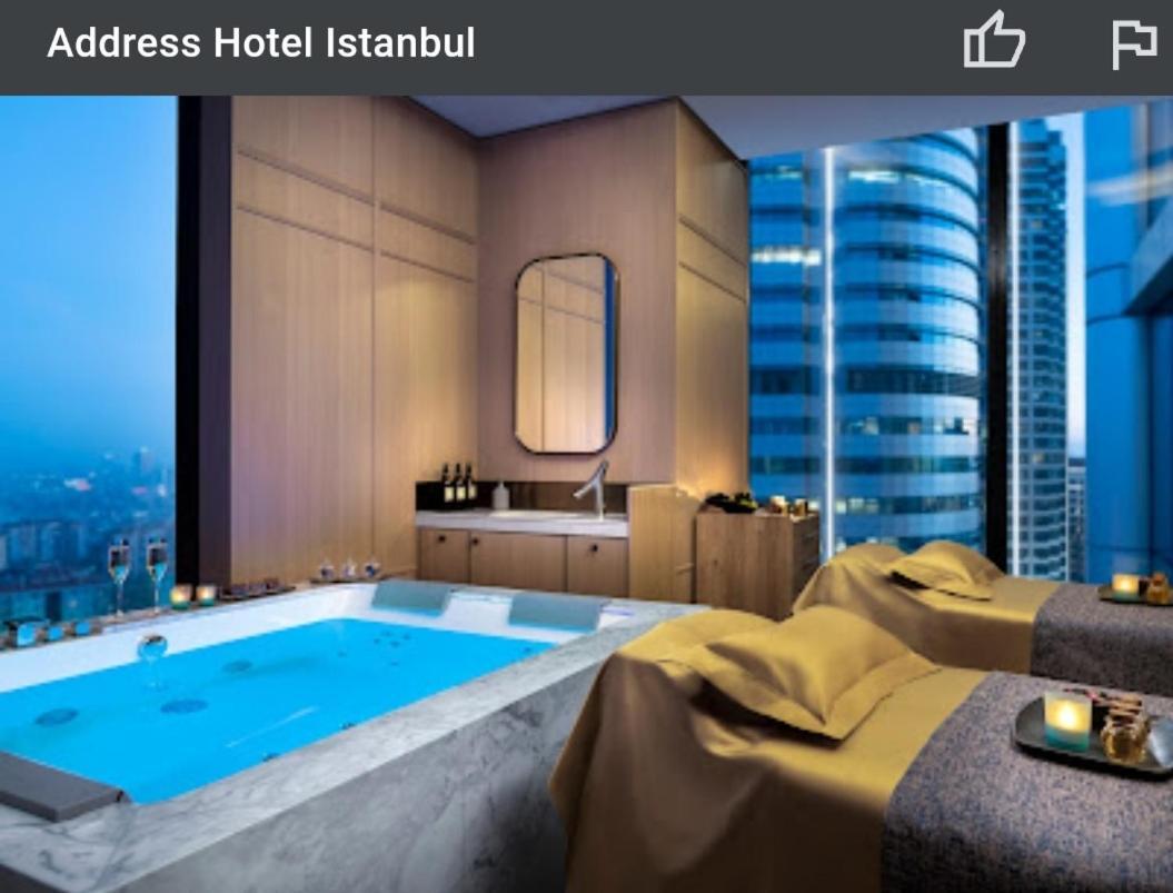 Serviced Luxurious 3+1 In Address Emaar Square Istambul Exterior foto